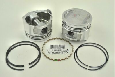 Pair of ITM Pistons STD 1468cc 75.5m 1985-89 Fits Mitsubishi Mirage/Precis