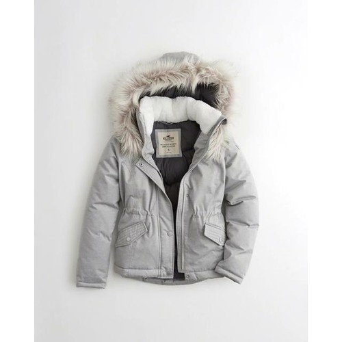HOLLISTER WOMENS NYLON ULTIMATE DOWN 