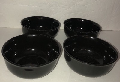 Royal Norfolk-Black Cerealien / Servierschale Set Mit 4-Micro / Dish Sicher
