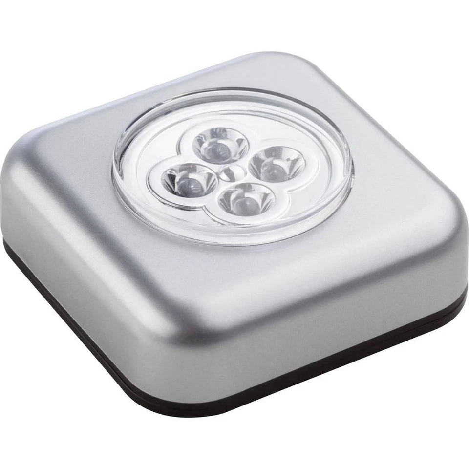 Müller-Licht 400136 Lampada portatile Kit da 3 LED (monocolore) Argento - Immagine 2 di 2