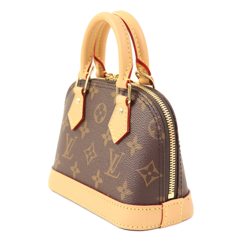 ★LOUIS VUITTON★ M82717 ナノ アルマ Louis Vuitton Nano Alma Monogram 2Way Bag Handbag Shoulder