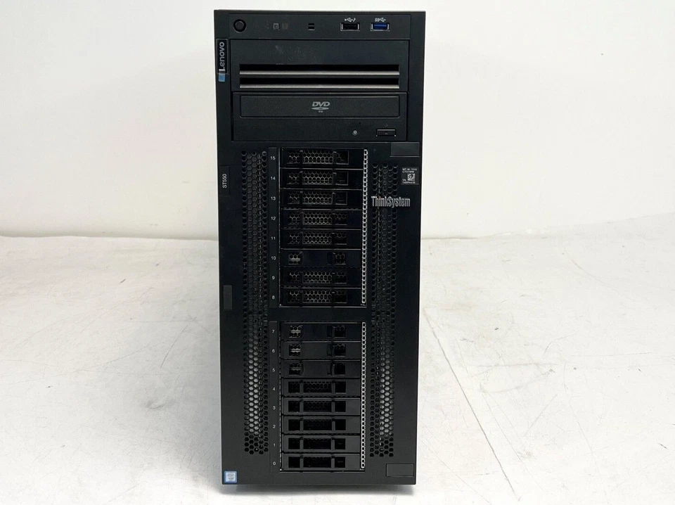 Lenovo ThinkSystem ST550 1st Gen Xeon-Silver Configurable Tower Server 3 YR WTY - Image 2 of 4