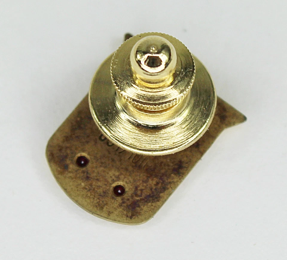 Kansas University Medical Center Service Pin JG 10k Gold with 2 Rubys - Image 2 of 4