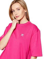 adidas dress. Originals. Trefoil T-Dress. Pink. Small US 8, RRP 70. New. Cotton