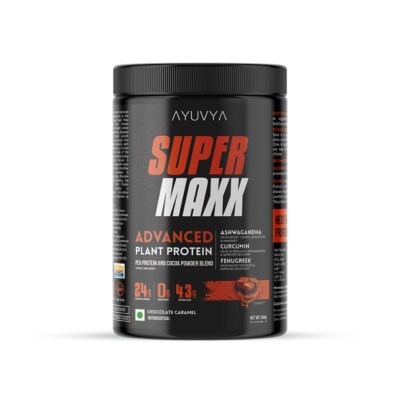 Plant Protein Powder for Muscle Gain Pea Protein Supplement Choco Flavour (500g)