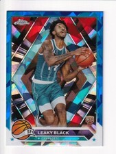 2023-24 Topps Chrome Sapphire Basketball Leaky Black Rookie RC Hornets #51