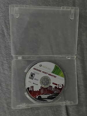 Need for Speed: Most Wanted (Microsoft Xbox 360, 2012)  - Case Has No Cover