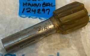 8 Flute Left-Hand Spiral Reamer HANNIBAL P/N 124297