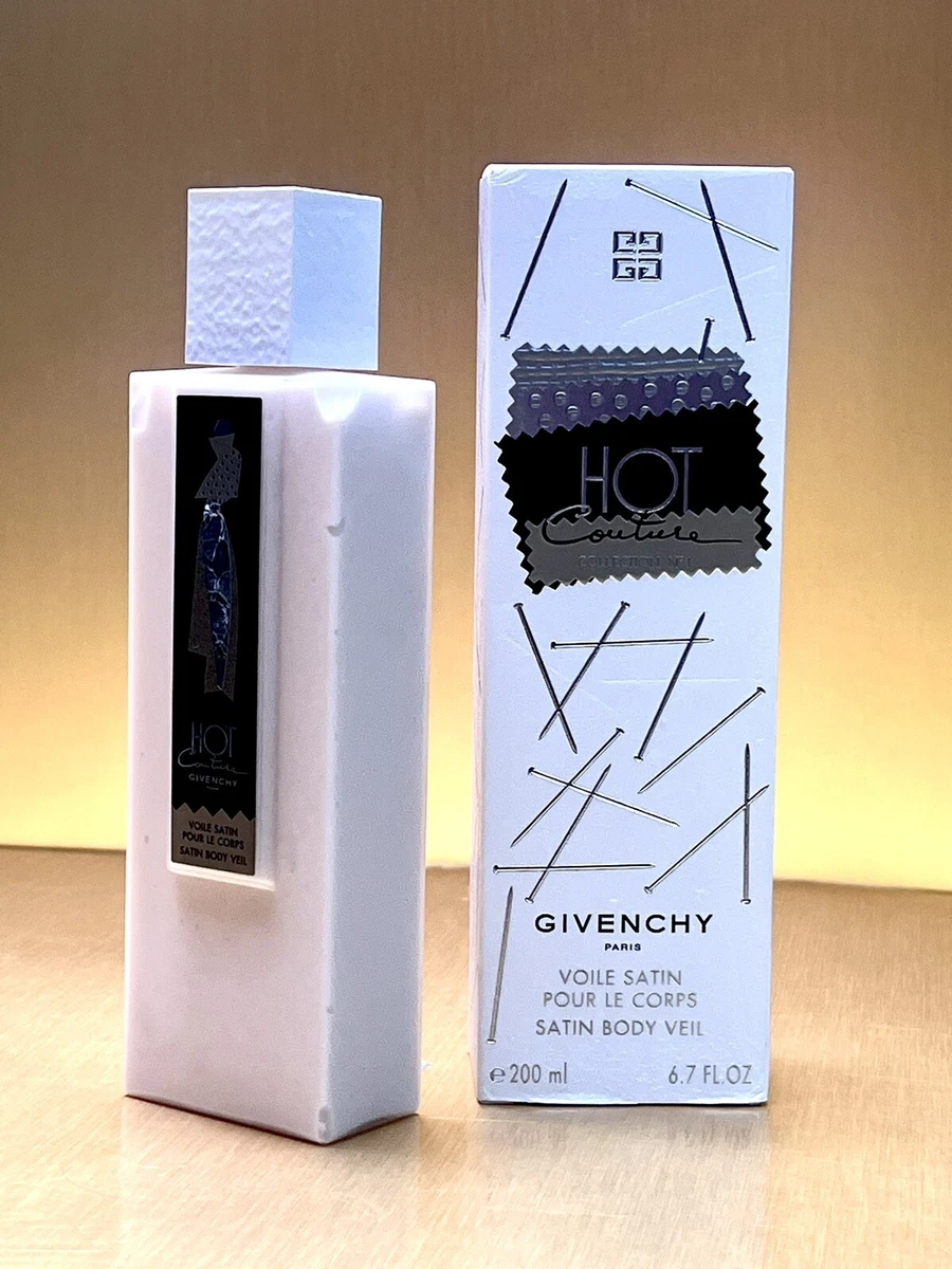 HOT COUTURE COLLECTION No1 SATIN BODY VEIL by GIVENCHY 6.7oz DISCONTINUED BO06