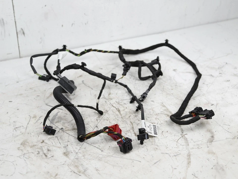 Audi A6 2012-2015 Front Seat Lower Wiring Harness OEM TAB027145BK, Black - Image 2 of 4