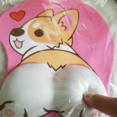 Corgi dog butt cute 3d mouse pad soft wrist rest - 3 day free shipping - USA Corgi dog butt cute 3d mouse pad soft wrist rest - 3 day free shipping - USA