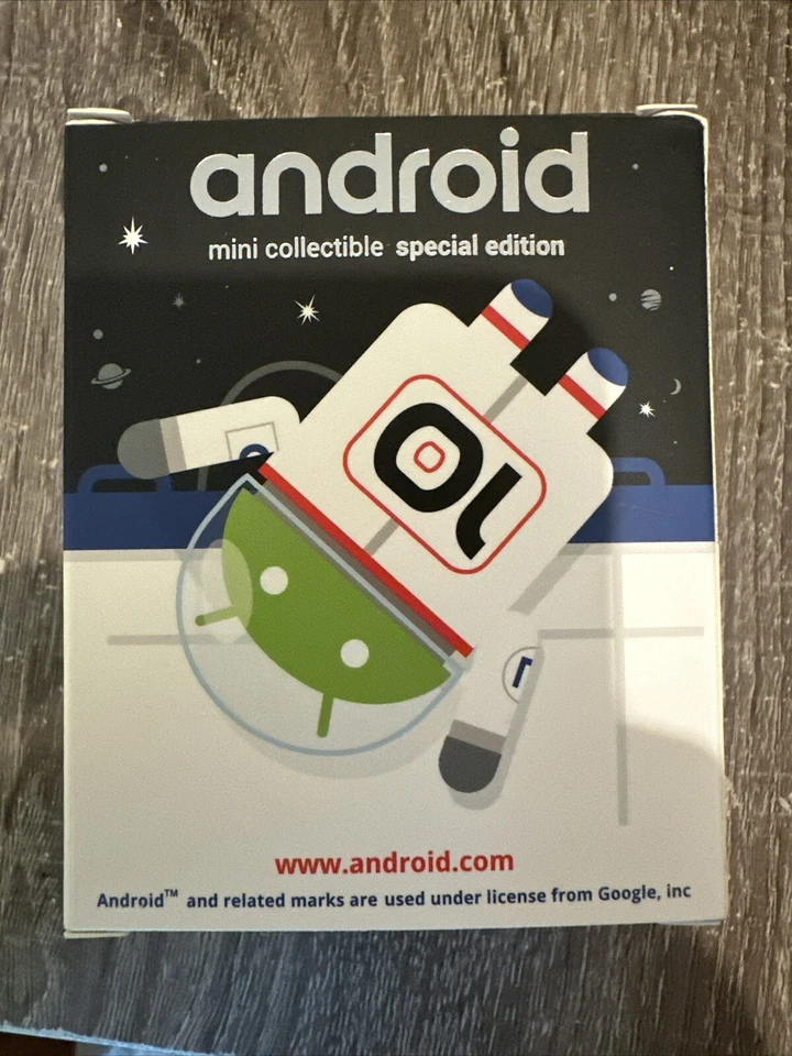 Google Android 10 Aniversario Astronauta Mini Coleccionable Edición Especial 2018 Foto 3 de 4