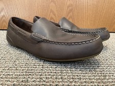 Sperry Top Sider STS15093 Men s 12 Brown Leather Shoe Driving Navigator Venetian