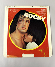 United Artist "Rocky" RCA Selecta Vision CED Video Discs