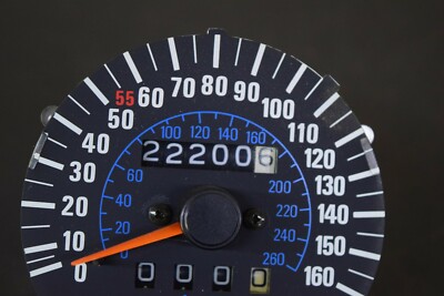 KAWASAKI 1985 1986 1987 ZX600 NINJA SPEEDOMETER SPEEDO GAUGE MPH
