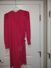 Lark & Co Pink Wrap Dress xL