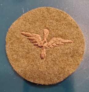 WWI US Army Air Service Aviation Private First Class Rate Wool Patch WW1 era