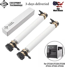 ✅ 2pcs P1037974-028 Platen Roller for Zebra ZT230 ZT220 ZT210 ZT231 ZT221 /211 ✅