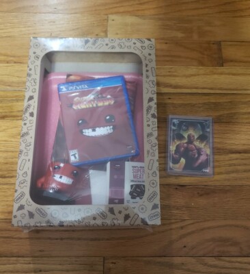 SUPER MEAT BOY COLLECTOR'S EDITION PS VITA LIMITED RUN GAMES! *LE 1000* NEW!