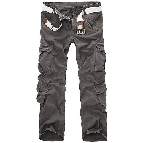 Openair Damen Freizeit lose Taschenhose Militär Cargo Baggy Freizeithose - Bild 5 von 12