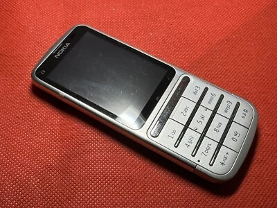 Original Nokia C3-01 Silver (Unlocked) Mobile Phone - Image 1 of 4