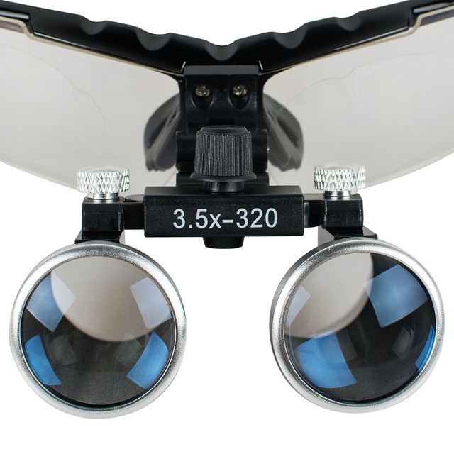 USA Black Dentist Dental Surgical Medical Binocular Loupes Head Strap 3