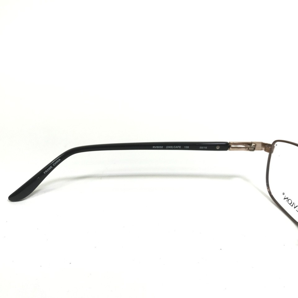 Revlon Eyeglasses Frames RV5032 249 CAFE Square Round Full Rim 51-17 ...
