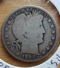 1908 Barber Half Dollar