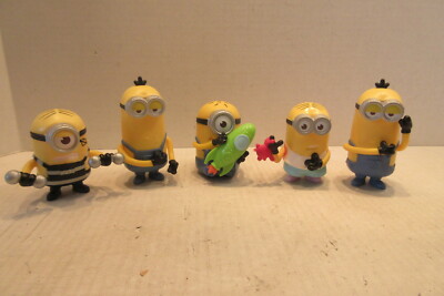 5 Mcdonald's Toys Despicable Me 2017 Figures 4 Different