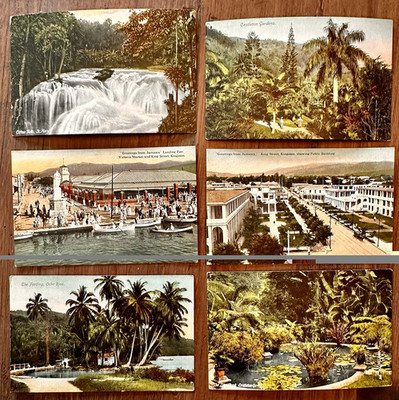 Vintage Jamaica Postcards Lot of 6 Ocho Rios Kingston Castleton Gardens A6S