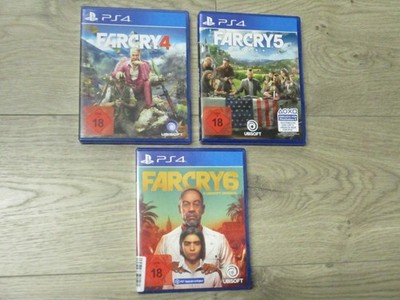 Far Cry 6 + Far Cry 5 + Far Cry 4 für Playstation 4 PS4 USK 18