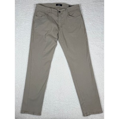 Mavi Marcus Slim Straight Leg Pants Mens 35/32 Khaki Tan Tencel Cotton Stretch