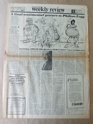 Newspaper Back Issues 1972 Jan - May   Social History Broadsheet Tabloid