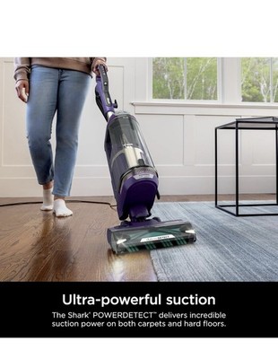 NEW Shark PowerDetect Upright Vacuum DuoClean Detect Self-Cleaning