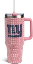 Free Sipping | The Memory Company 40oz Bling Game Day Tumbler w/ New York Giants
