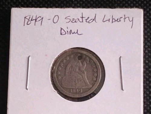 1849-O Seated Liberty Dime — photo from another recent sale