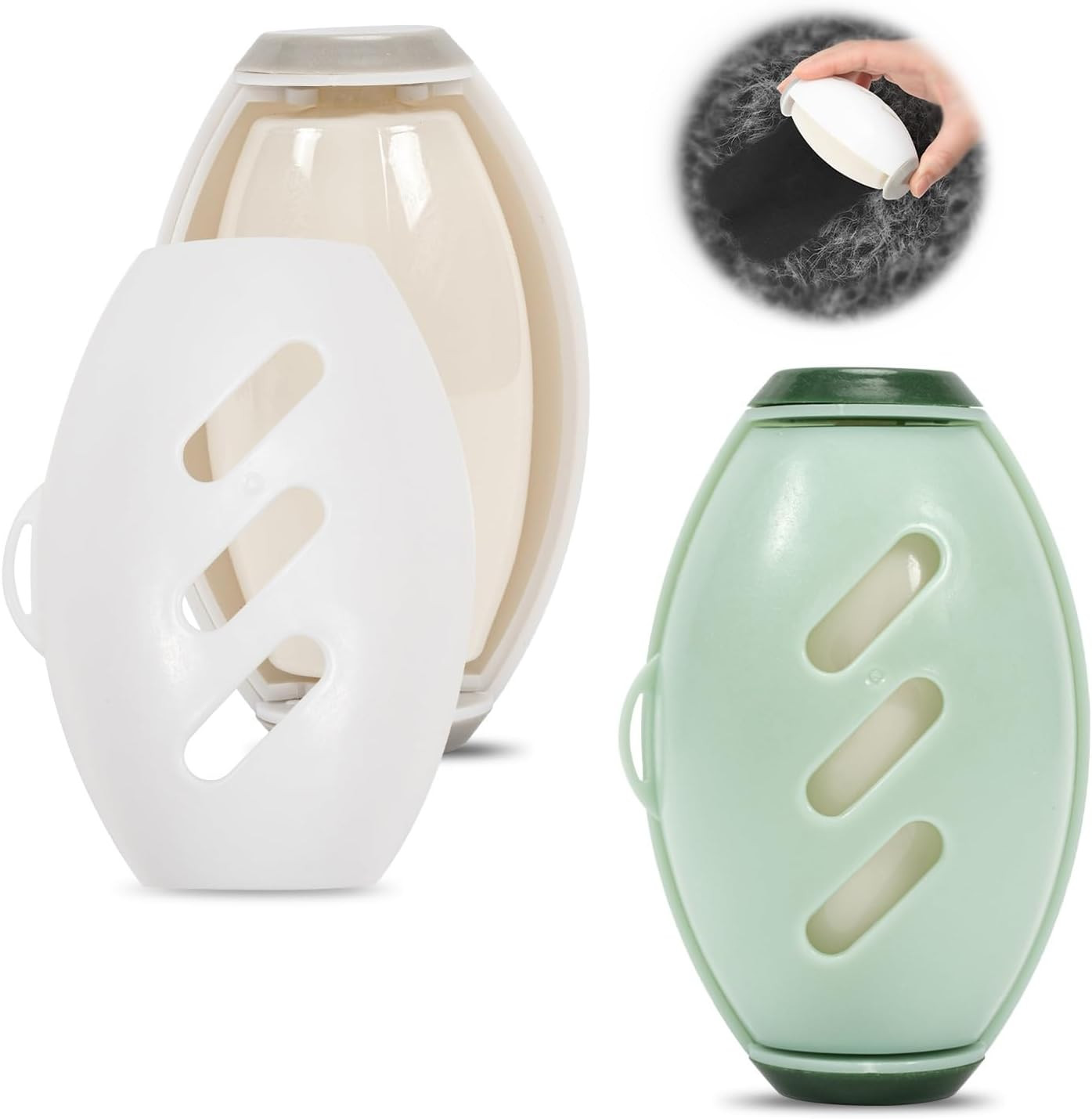 2Pcs Reusable Lint Roller,Washable Sticky Roller, Reusable Lint Rollers for Pet