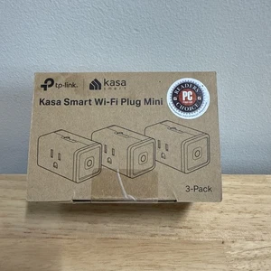 Wi-Fi Smart Outlet 15A Commande vocale Compact 3-Pack Compatible avec Alexa Google