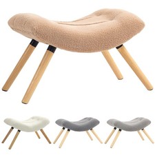 HOMCOM Sitzhocker, Fußhocker, Polsterhocker,...
