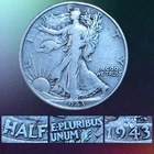 1943 Walking Liberty Silver Half Dollar Many Mint Errors Doubled Die Struck +