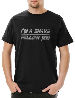 I'm A Snake Follow Me Herren T-Shirt Playerunknown's Battle Battleground