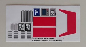 Lego vintage Model Team 5571 Giant Truck with instructions + original box, RARE