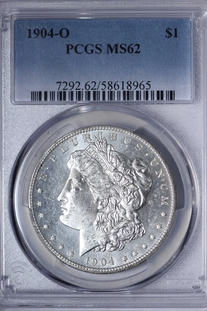 MS 62 Graded 1904 Year Morgan US Dollars (1878-1921) for sale | eBay