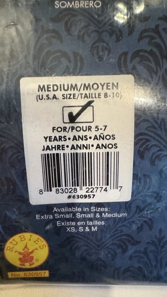 Rubíes Opus Colección Hombre Musculoso Marinero Halloween Disfraz Niño Talla Med 8-10 Foto 3 de 3