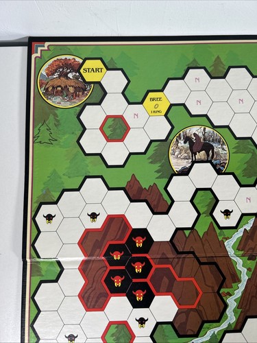 1979 LotR LORD OF THE RINGS Adventure Game Milton Bradley TOLKIEN Complete HTF - Picture 15 of 24