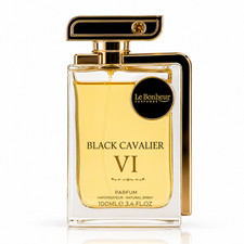 Le Bonheur Black Cavalier VI 100ml EDP Perfume Bergamot Ginger Sandalwood