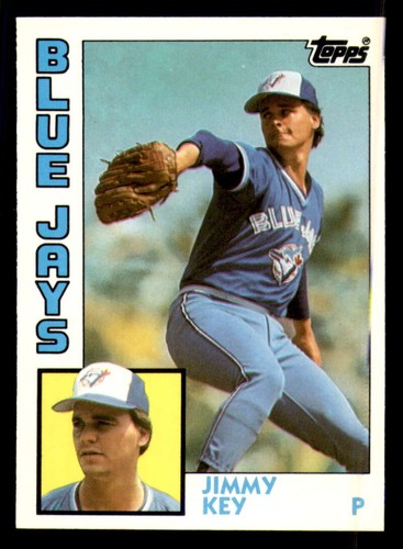 Jimmy Key #62T 1984 Topps Traded Tiffany card