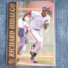 Action Packed 1995 Minor League Richard Hidalgo #49 MiLB Quad City River Bandits