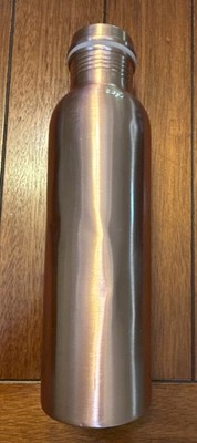 Divine Pure Copper Handcrafted Water Bottle From India