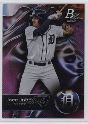 2023 Bowman Platinum Top Prospects Pink 43/199 Jace Jung #TOP-6 0yr5